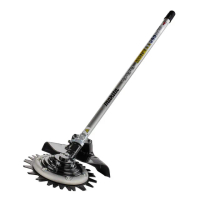 【MAKITA 牧田】動力組合機專用-割草組件-剪式割草盤組-230mm-191M62-8(EM407MP)