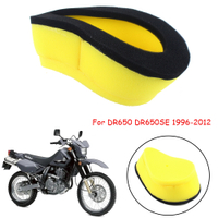 Motorcycle Replacement High Flow Air Intake Filter Sponge Air Filter Foam Cleaner For Suzuki DR650 D