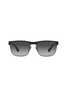 Prada Prada Men's Pillow Frame Black Metal Sunglasses - PR 66ZS