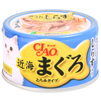 CIAO 近海鮪魚罐92號-鰹魚&amp;吻仔魚(80g)
