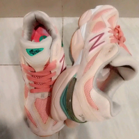 SEPATU N3W B@L@NC3 9060 RUN upper Learher outsole ABSORB GRADE ORIGINAL PINK WHITE