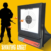 Airsoft Targets Case Self-Resetting Airsoft Targets Pellet Catcher Inside Air Soft Pellet Trap Tartgets