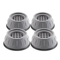 Anti Vibration Pads For Washing Machine 4 Pcs Shock and Noise Cancelling Washer Dryer Support Anti-Walk Foot Mat Against Walking