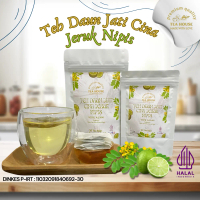 TEA HOUSE Teh Daun Jati Cina Jeruk Nipis | Teh Celup daun Jati Cina Jeruk Nipis Isi 10 & 20 Kantong 