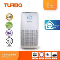 Turbo EHH-2038 Infigo UVC Air Purifier HEPA Filter 99.97%