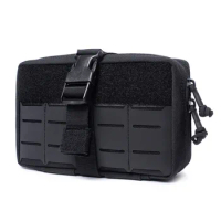 Tactical IFAK Pouch EMT Medical First Aid Kit Storage Bag Laser Cut MOLLE System EDC Rip-Away Survival Pack Outdoor Hunting Bags