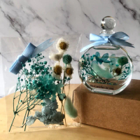 【A-ONE 匯旺】浮游花DIY材料包 乾燥花束材料包 小卡片 浮游花 乾燥花 永生花 不凋花 裝飾 DIY H06