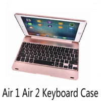ABS Keyboard Case for iPad Air 1 Air 2 Case with Keyboard A1474 A1475 A1566 Wireless Cover for iPad Air 1 Air 2 Keyboard Cover