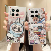 เคสใส ลายการ์ตูนน่ารัก เคสนิ่มใส สำหรับ Tecno Camon 30, 30Pro, 30 Premier, POVA 5, 6 Pro 5G, กระเป๋า