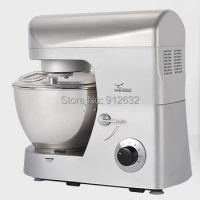 5L mixer with glass cover Multi-functional dough/egg/flour mixer no dust dought mixer hot selling 1000W/220V speed stand mixer