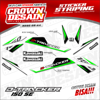 Stiker Striping Semifull Vinyl D-Tracker 150 SE Decal Striping Kawasaki D-Tracker 150 SE - SDSE
