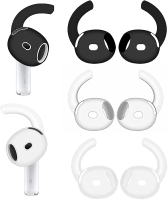 3 Pairs AirPods4 Ear Hook Cover Grip Tip Anti Slip Earhook Wing Accessories Compatible with AirPods 