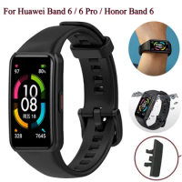 For Huawei Band 6 Strap Sport Silicone Replacement Strap Smart Watchband Bracelet for huawei band6 honor band 6 Watch Strap