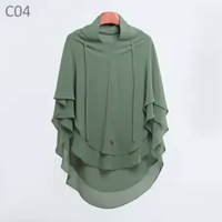 Fisura Scarf Khimar Syar'i Feya C04.Xanadu