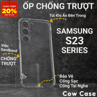 Ốp lưng cao cấp dành cho Samsung S23 Fe/Ultra/Plus 5G chống trơn trượt | Ốp lưng dành cho SS galaxy 