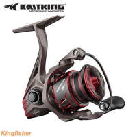 KastKing Valiant Eagle II 1000 SFS Spinning Reel 7 +1 Shielded Stainless Steel Ball Bearings 5.2:1 Gear Ratio Fishing Reel