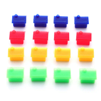 44pcs Chess House การศึกษาปฐมวัยเด็กเกมกระดานเกมบูสเตอร์แพ็คเกม