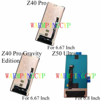 Assembly (Touch Screen+LCD) For Nubia Z40s Pro Gravity Edition Z50 Ultra NX701J NX702J NX711J NX712J