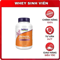 Viên uống Now Berberine Glucose Support - Hỗ trợ kiểm soát đường huyết nhập khẩu Mỹ tại WheySinhVien