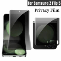 Privacy Hydrogel Film For Samsung Galaxy Z Flip 5 Flip 4 Anti-spy Screen Protector For Samsung Z Flip5 flip 5 Film Not Glass