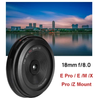 funleader 18mm F8.0 Pro Full Frame Lens for Leica M11 Sigma Sony Mirrorless Camera