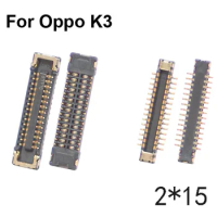 2pcs Dock Connector Micro USB Charging Port FPC connector For Oppo K3 logic on motherboard mainboard For Oppo K 3 Oppok3