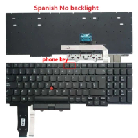 E15 Spanish Keyboard For Lenovo ThinkPad E15 Gen 2 (Type 20T8 20T9 20TD 20TE) E15 Gen 3 E15 G4 Notebook SP No Backlight No Frame