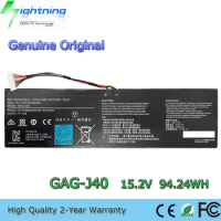 New Genuine Original GAG-J40 15.2V 94.24Wh Laptop Battery for Gigabyte Aero 14 V7 K7 14-P64WV6 14-W-CF2 15 15X V8
