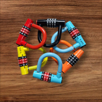 Ổ KHÓA SỐ ( màu tự chọn) ĐỔI MẬT KHẨU khóa chống trộm.khóa còng chữ U , khóa thay đỗi được mật khẩu 