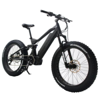 Carbon Fiber frame 48V 1000W Full suspension Bafang Ultra G510 motor ebike, electric bicycle,electric bike made in china