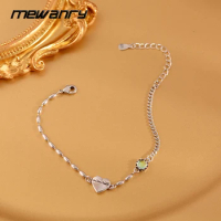 Mewanry LOVE Heart Millet Beads Bracelet for Women Newly Arrived Creative Personality Simple Trendy Design Jewelry Party Gifts