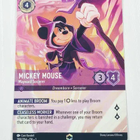 Disney Lorcana Proxy NoneFoil mickey mouse TCG Game Cards collection