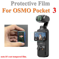 For DJI OSMO Pocket 3 Hd Nano Protective Film For Creator Combo DJI Mic 2 Transmitter Screen Protector Soft Film Accessories