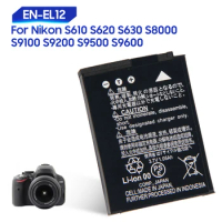Replacement CameraBattery For Nikon Keymission 360 170 S9900 AW130 S9500 S9600 S620 S630 S71 S610C S8100 S8200 P300 P310 EN-EL12