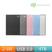 SEAGATE 希捷 One Touch 4TB 2.5吋行動硬碟