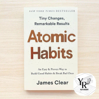 Atomic Habits book paperback by James Clear
