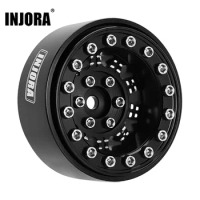 INJORA 1.3 Aluminium Beadlock Wheel Rims for 1/24 1/18 RC Crawler Car (W1305)