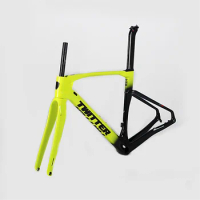 Carbon Fiber Road Bike Frame, Carbon Matte, TWITTER2023, Cross Country, Gravel, 700 x 40CS