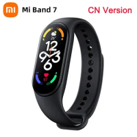 CN Version Xiaomi Mi Band 7 Smart Bracelet, Bluetooth 5.2,VO2 Max,Sport Analysis 1.62"AMOLED,120 Workout Modes,5 atm Smart Band