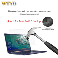 14 inch laptop screen HD tempered glass  film for Acer Swift 5 laptop-SF514-52T-50AQ laptop screen p