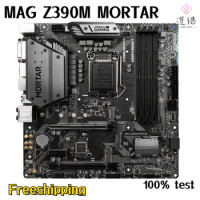 For MSI MAG Z390M MORTAR Motherboard 128GB M.2 HDMI LGA 1151 DDR4 Micro ATX Z390 Mainboard 100% Tested Fully Work