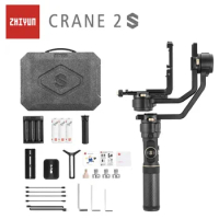 ZHIYUN Crane 2S/2S PRO Handheld Stabilizer Camera Gimbal for DSLR Sony Canon BMPCC Fujifilm Vertical Shoot Ronin S
