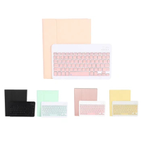 Keyboard Tablet Case, 10.9 Inch Bluetooth Case With Pen Slot And Keyboard, Suitable For Ipad Air4