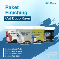 Paket Finishing Cat Duco Kayu Kecil Water Based - BioDuco Solid Gloss