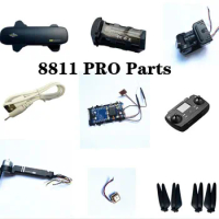 8811 PRO 8811PRO Original Spare Parts Propeller Blade USB Charger Remote Controller Body Shell Motor Arm RC drone Accessory