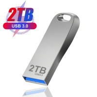 New 2023 Metal Pen Drive 2TB Cle Usb Flash Drives 1TB High Speed Pendrive 512TB Portable SSD Memoria Usb 3.0 Disk Free Shipping