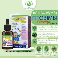 Fitobimbi Omega junior - Omega thực vật- Bổ Sung Omega 3, Omega 6 hỗ trợ phát triển não bộ, tốt cho 