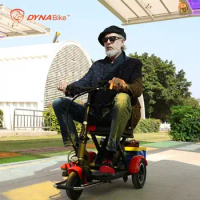 Dynavolt 3 Wheel Elderly Folding Electric Power Mobility Scoot Electric Scooter