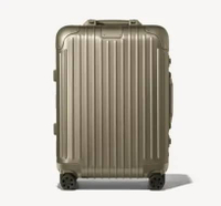 RIMOWA Original Cabin 35 L Aluminum - Koper Kabin - Titanium