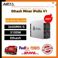 Used ETC Miner ipollo V1 3600MH 3100W EtchaH miner Crypto Hardware Cryprocurrency Rig Mining crypto Asic Miner